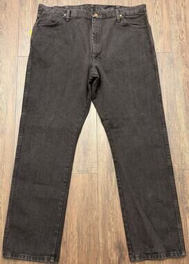 Wrangler Cowboy Cut Jeans Mens 40x32 Brown Original Fit 13MWZ Western NWT